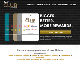 My Club Rewards Rewards Show official website