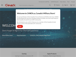 CANEX Rewards Program Rewards Show official website
