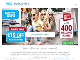Electric Ireland rewards Rewards Show official website