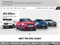 Opel Ireland Service Club Rewards Show official website