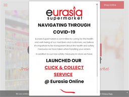 Eurasia Supermarket Loyalty Card Scheme Rewards Show official website