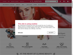 Clarins Loyalty Points Rewards Show official website
