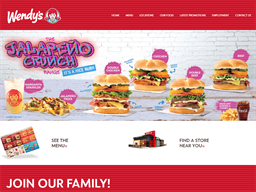 Wendy's New Zealand Wendy's Fanclub Rewards Show official website