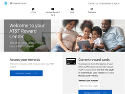 AT&T Reward Card Rewards Show official website