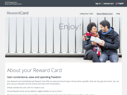 Your Reward Card, YourRewardCard Balance