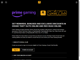 How To Link PRIME GAMING to Rockstar Social Club : GTA 5 Online