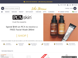 Soho Skincare Reward Rewards Show official website