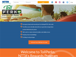 Toll Perks Rewards Show official website