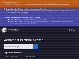 The City of Portland Oregon Stormwater Discount Program Rewards Show official website