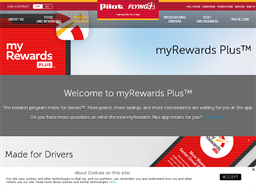 Pilot FlyingJ MyRewards Rewards Show official website