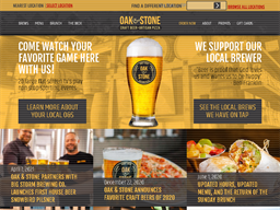 Oak & Stone Loyalty Program Rewards Show official website