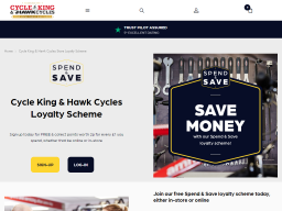 Cycle king hawk discount cycles