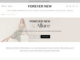 Become a Forever New Allure Member