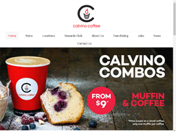 Calvino Coffee Rewards Club Rewards Show official website