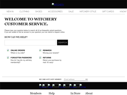 Witchery Customer Service Rewards Rewards Show official website