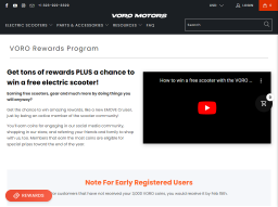 Voro Motors Rewards Program, Loyalty Rewards Program