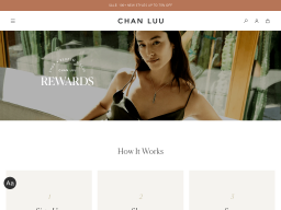 Chan Luu Rewards Loyalty Rewards Program United Kingdom