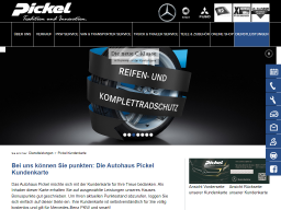 Autohaus Josef Pickel GmbH & Co. KG, Autorisierter Service und Vermittlung  für Mercedes-Benz und smart