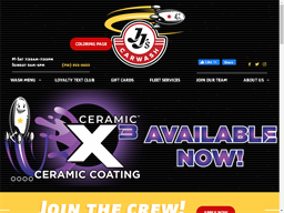 JJ's Express Car Wash Loyalty Club Rewards Show official website