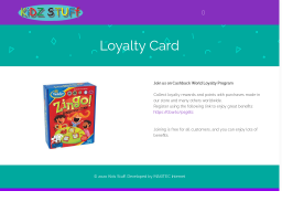 Kidz Stuff Hermanus Loyalty Card | Loyalty Rewards Program | South ...