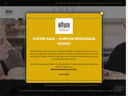 Altura Coffee Loyalty Program Rewards Show official website