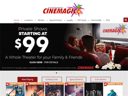 Cinemagic Loyalty Membership Rewards Show official website
