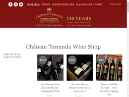 Château Tanunda The Loyalty Wine Club Rewards Show official website