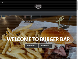 The Burger Bar Loyalty Club Rewards Show official website