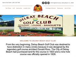 Delray Beach Golf Club Loyalty Card Rewards Show official website