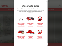 Coles Rewards Mastercard Rewards Show official website