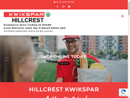 Hillcrest Kwikspar Loyalty Card Rewards Show official website