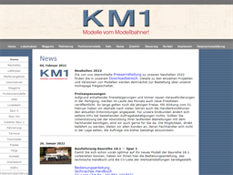 KM1 Modellbau Direkt-Kunden-Karten Rewards Show official website