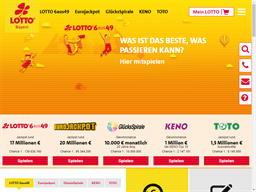 Lotto Bayern Kundenkarte Rewards Show official website