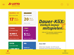 Lotto Baden-Württemberg Kundenkarte Rewards Show official website