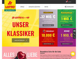 Sachsenlotto Kundenkarte Rewards Show official website