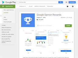 Google Opinion Rewards Rewards Show official website