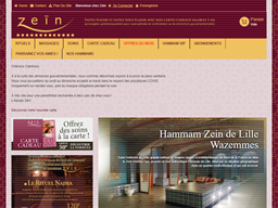 Zein Oriental Spa Récompenses Rewards Show official website