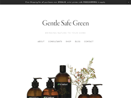 Gentle Safe Green Loyalty Program Rewards Show official website