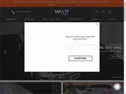 Waxit Car Care Rewards Rewards Show official website