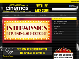 Croydon Cinemas Loyalty Club Rewards Show official website