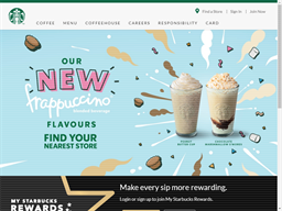 Starbucks Reward Card Rewards Show official website