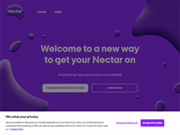 Nectar Rewards Show official website
