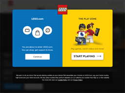 LEGO VIP Rewards Show official website