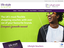 Lifestyle Vouchers Rewards Show official website