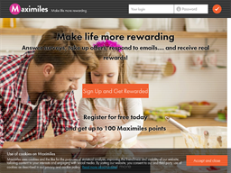 Maximiles Rewards Show official website