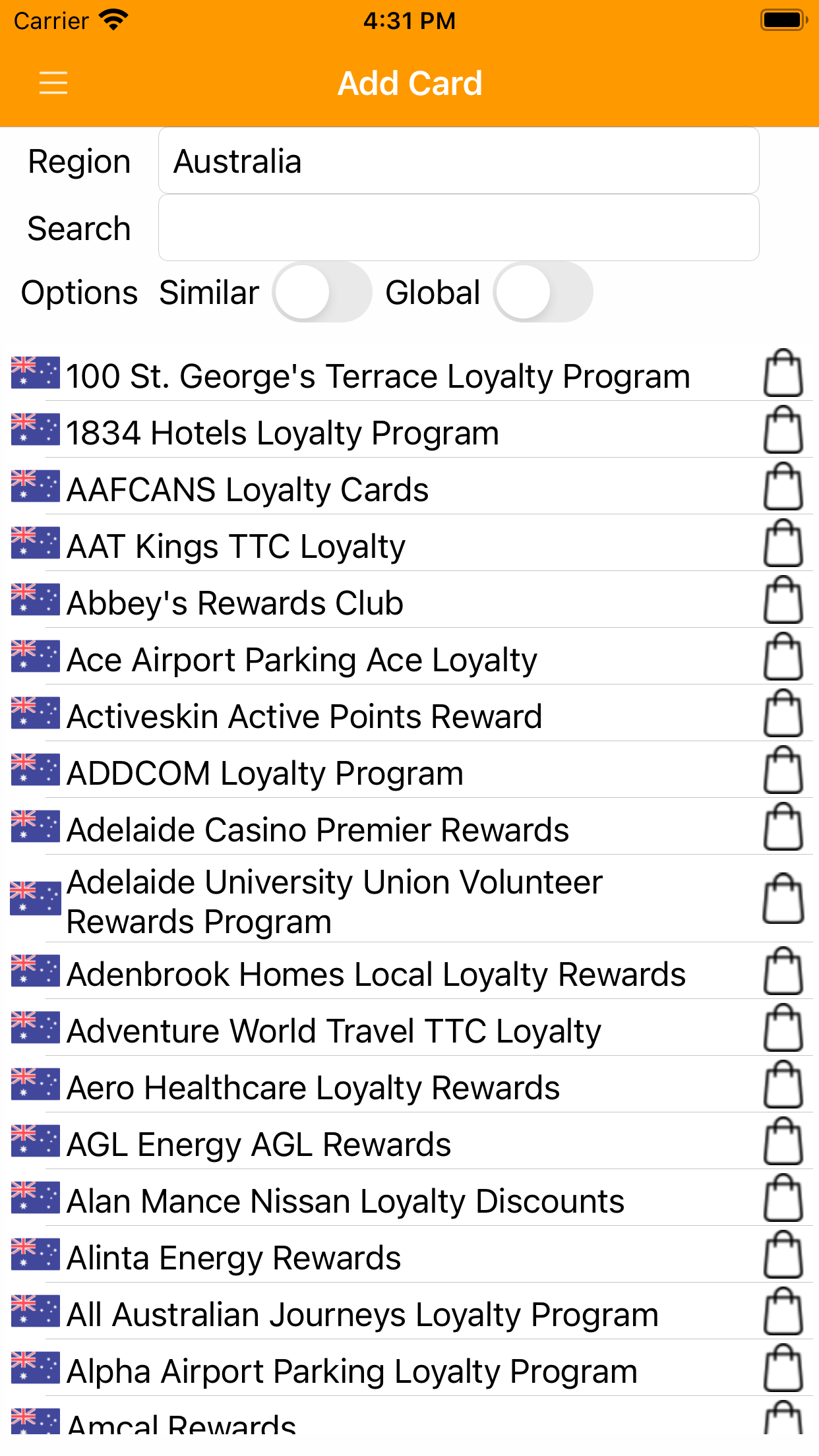 my loyalty rewards ios app